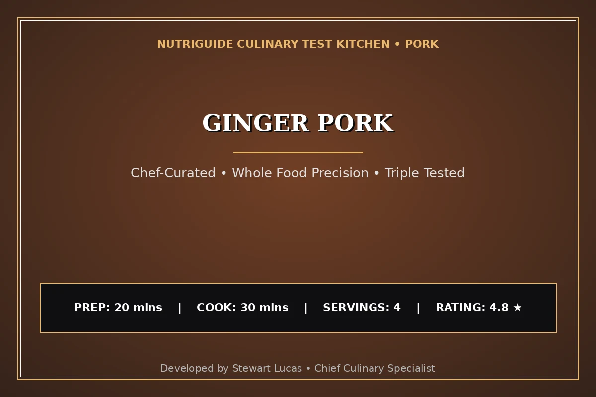 Ginger Pork