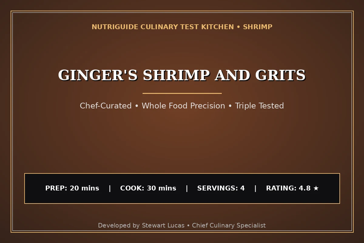 Ginger'S Shrimp And Grits