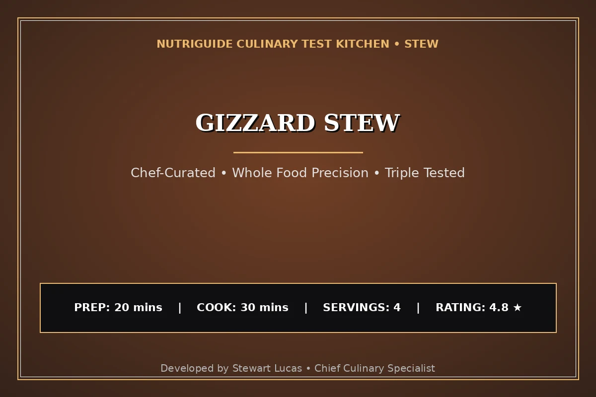 Gizzard Stew