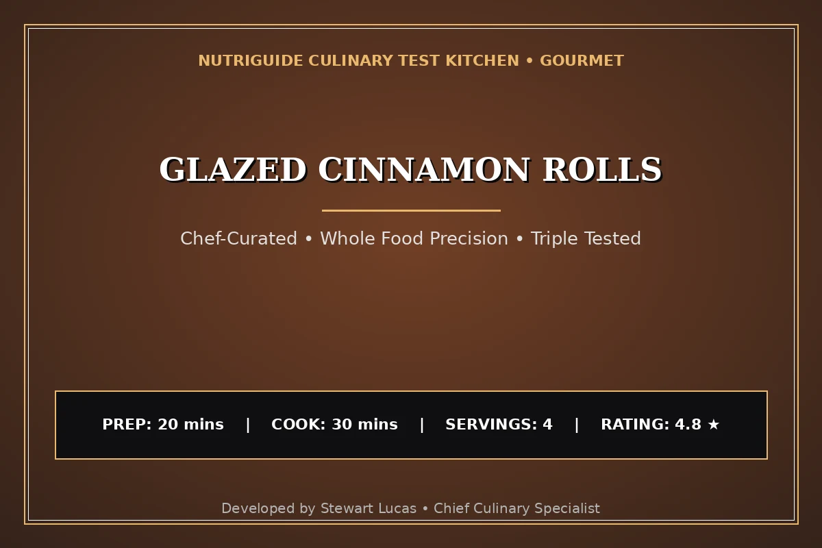 Glazed Cinnamon Rolls