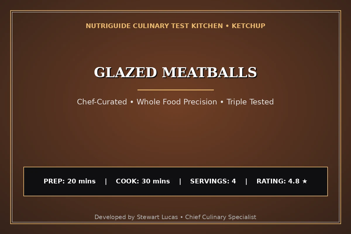 Glazed Meatballs
