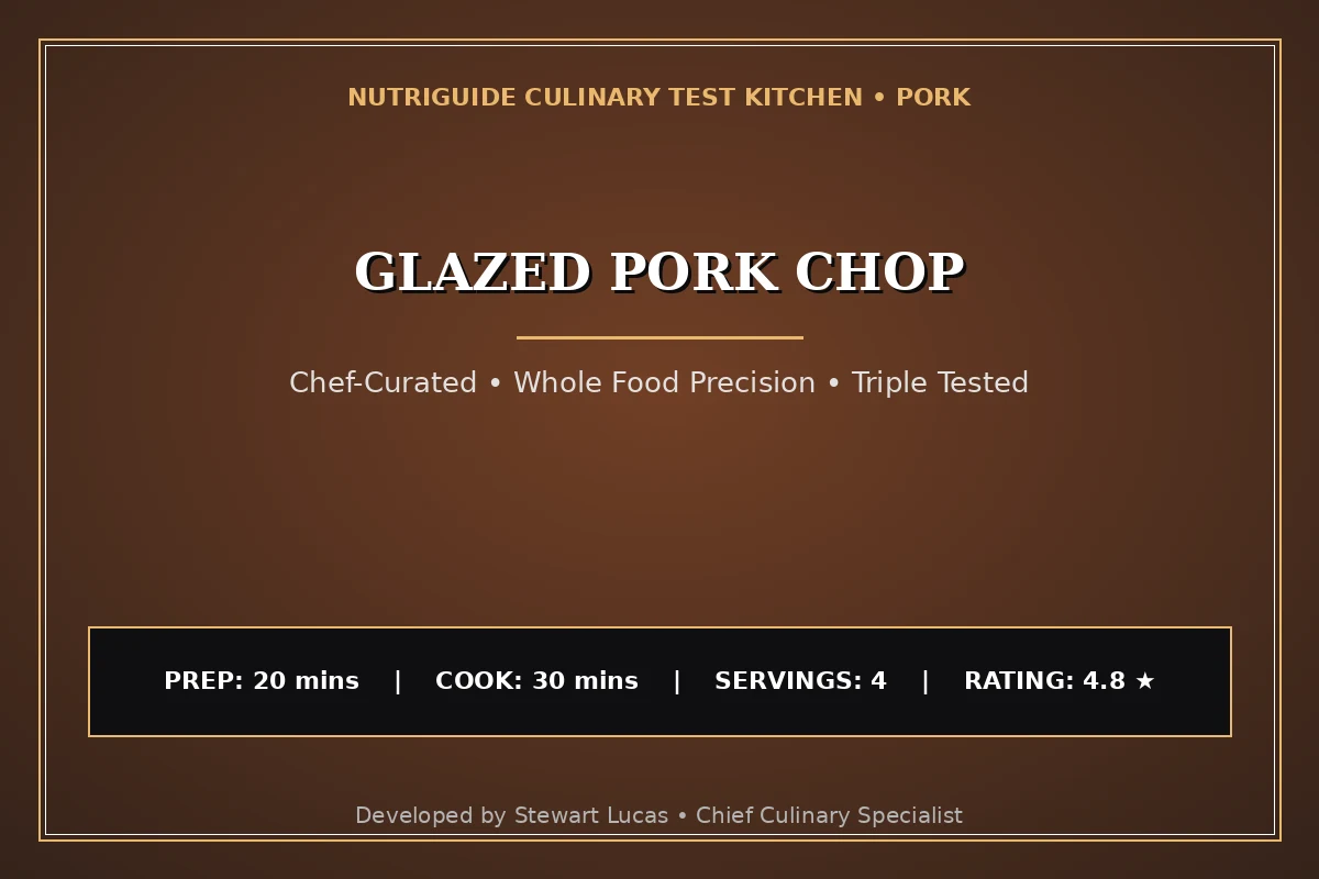 Glazed Pork Chop