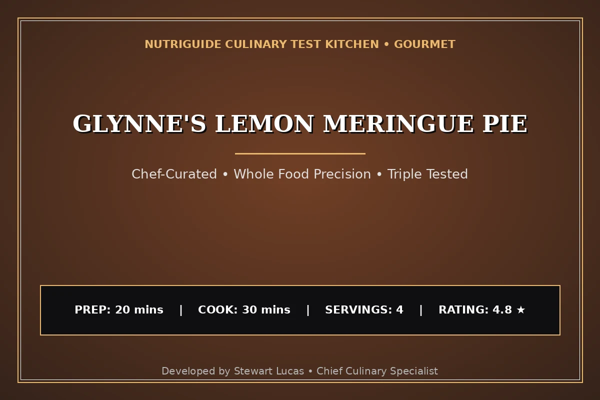 Glynne'S Lemon Meringue Pie