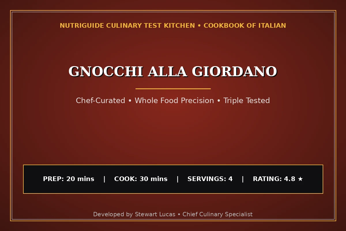Gnocchi Alla Giordano