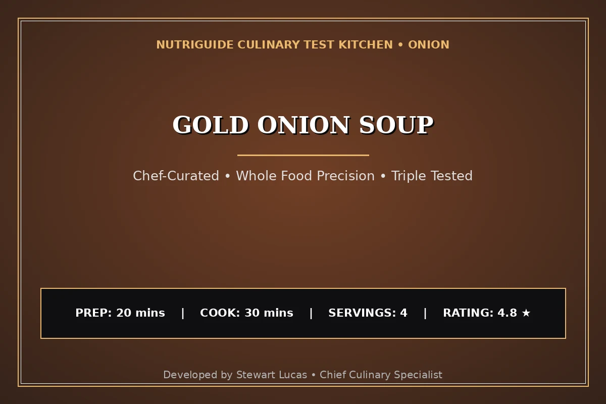 Gold Onion Soup