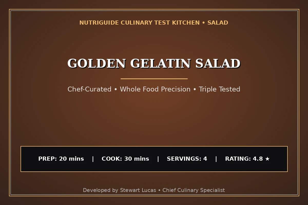 Golden Gelatin Salad