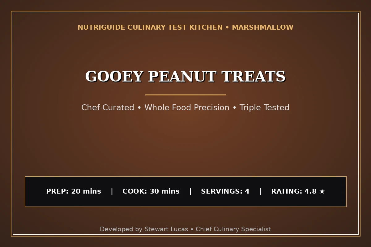 Gooey Peanut Treats