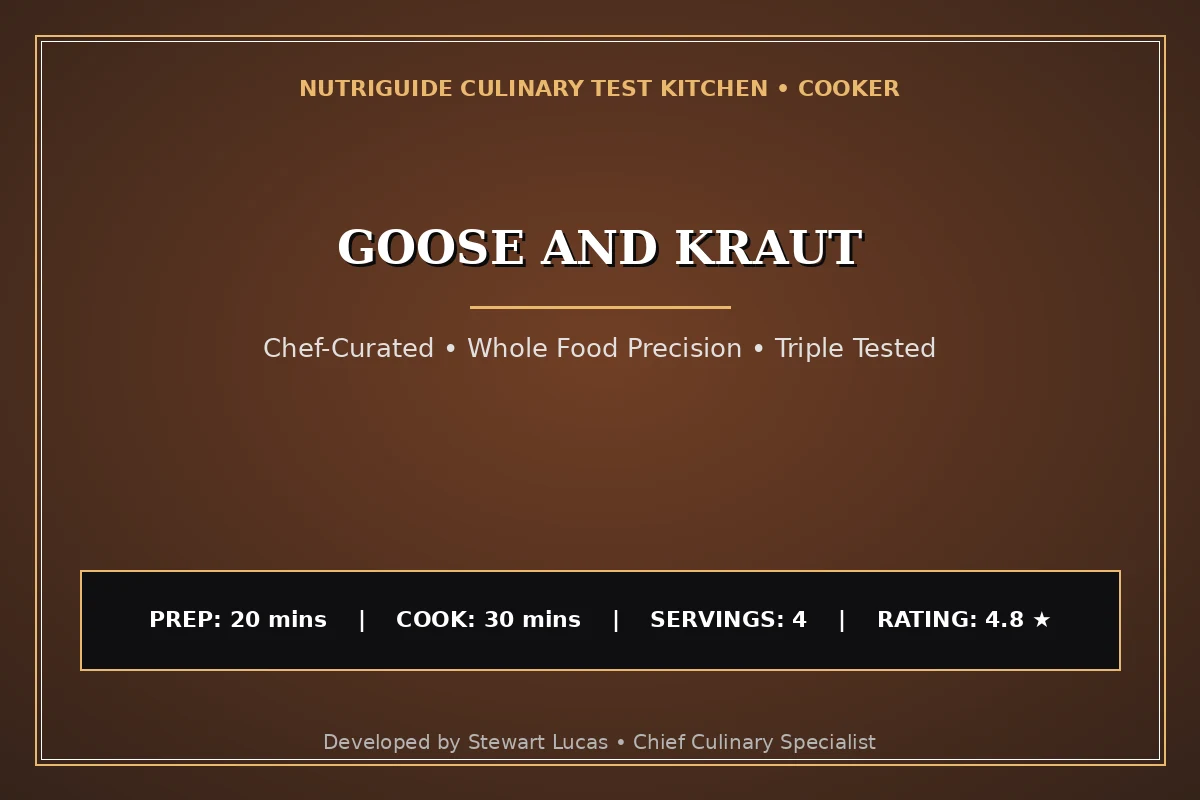 Goose And Kraut