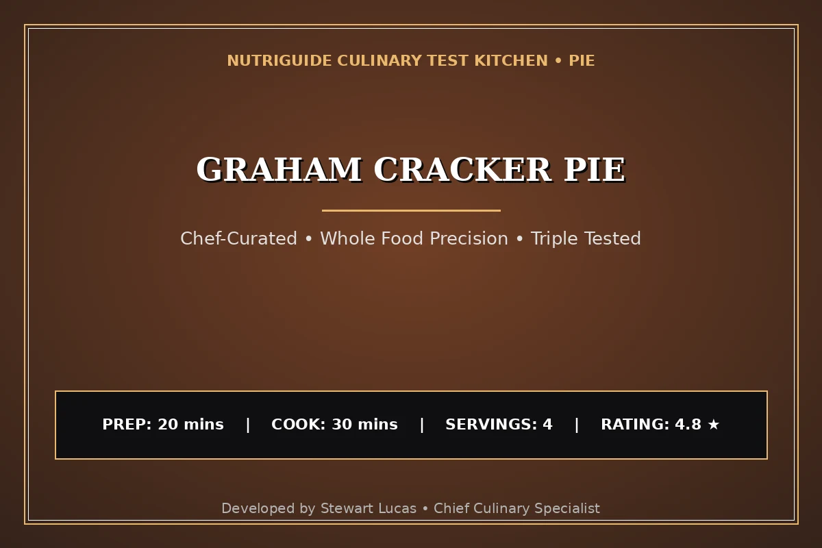 Graham Cracker Pie