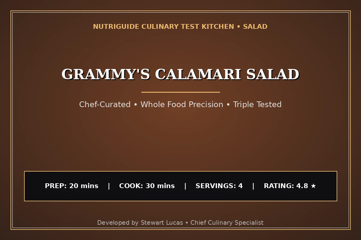 Grammy'S Calamari Salad