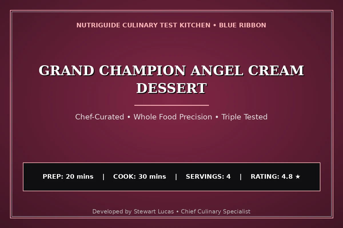 Grand Champion Angel Cream Dessert