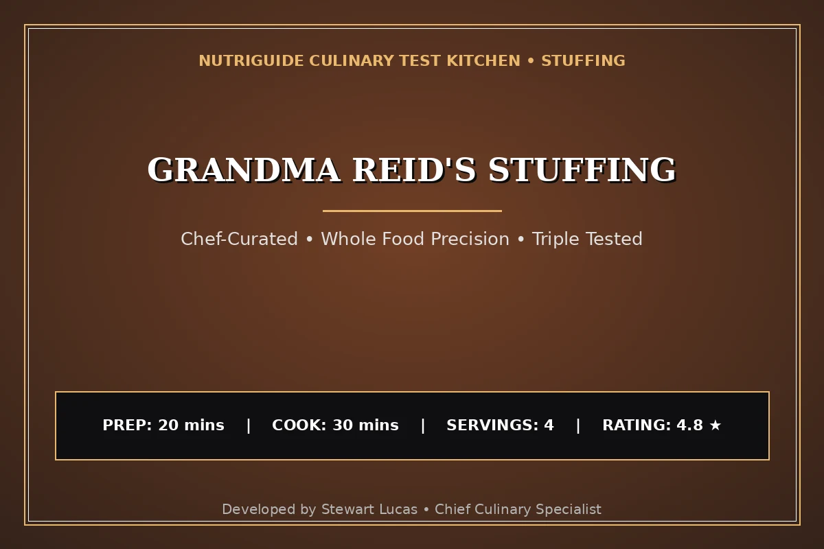 Grandma Reid'S Stuffing