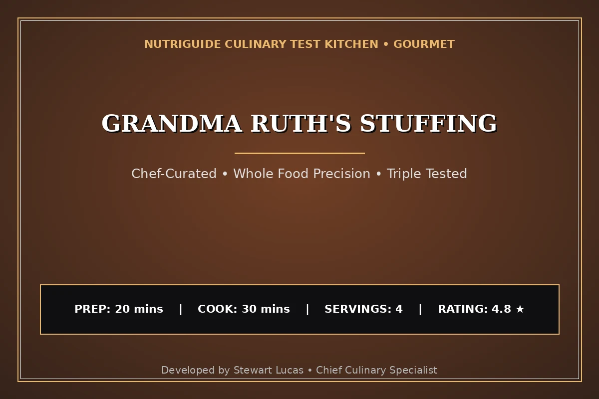 Grandma Ruth'S Stuffing