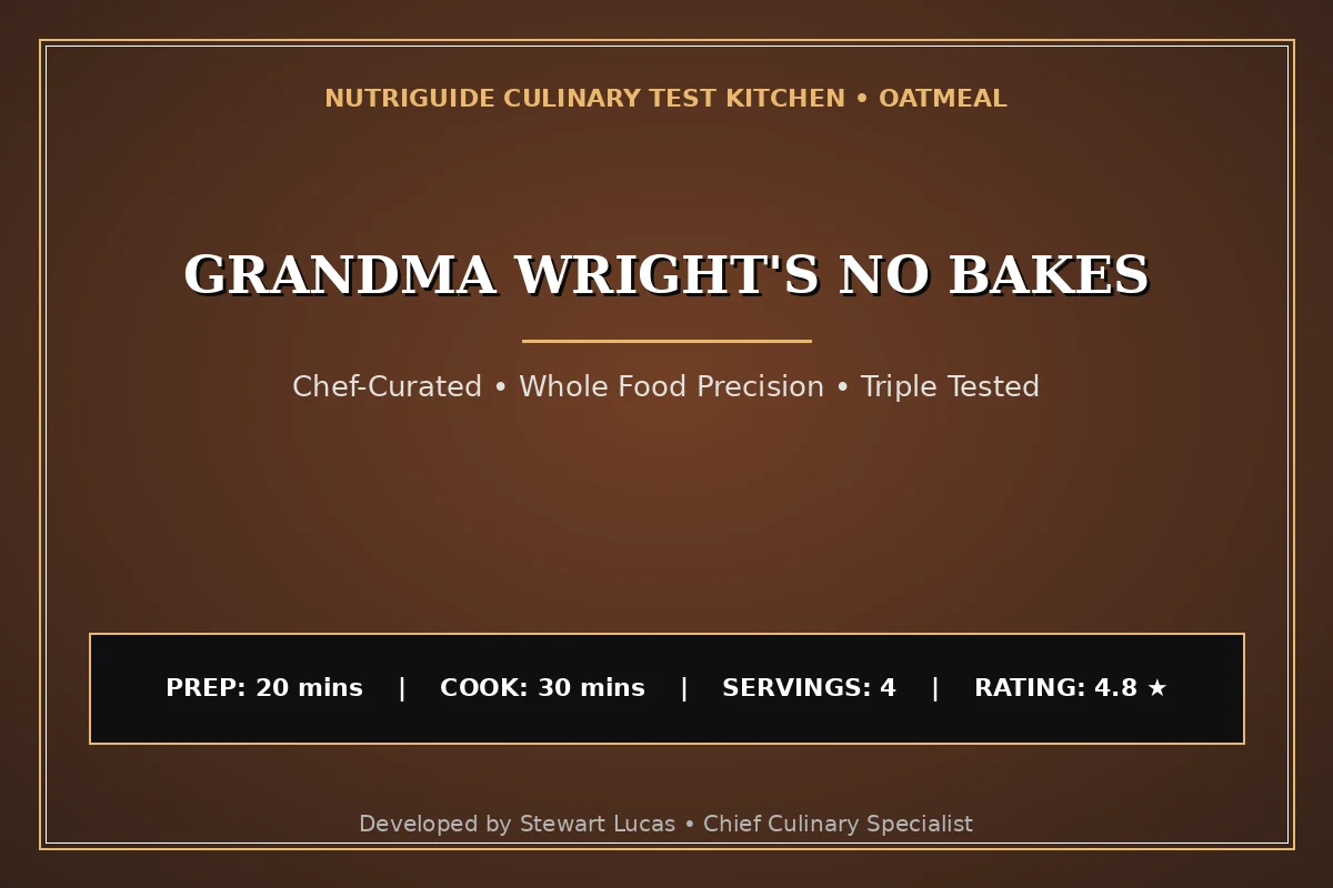 Grandma Wright'S No Bakes
