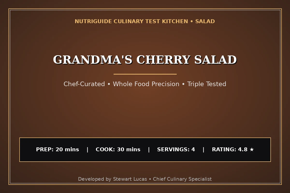 Grandma'S Cherry Salad