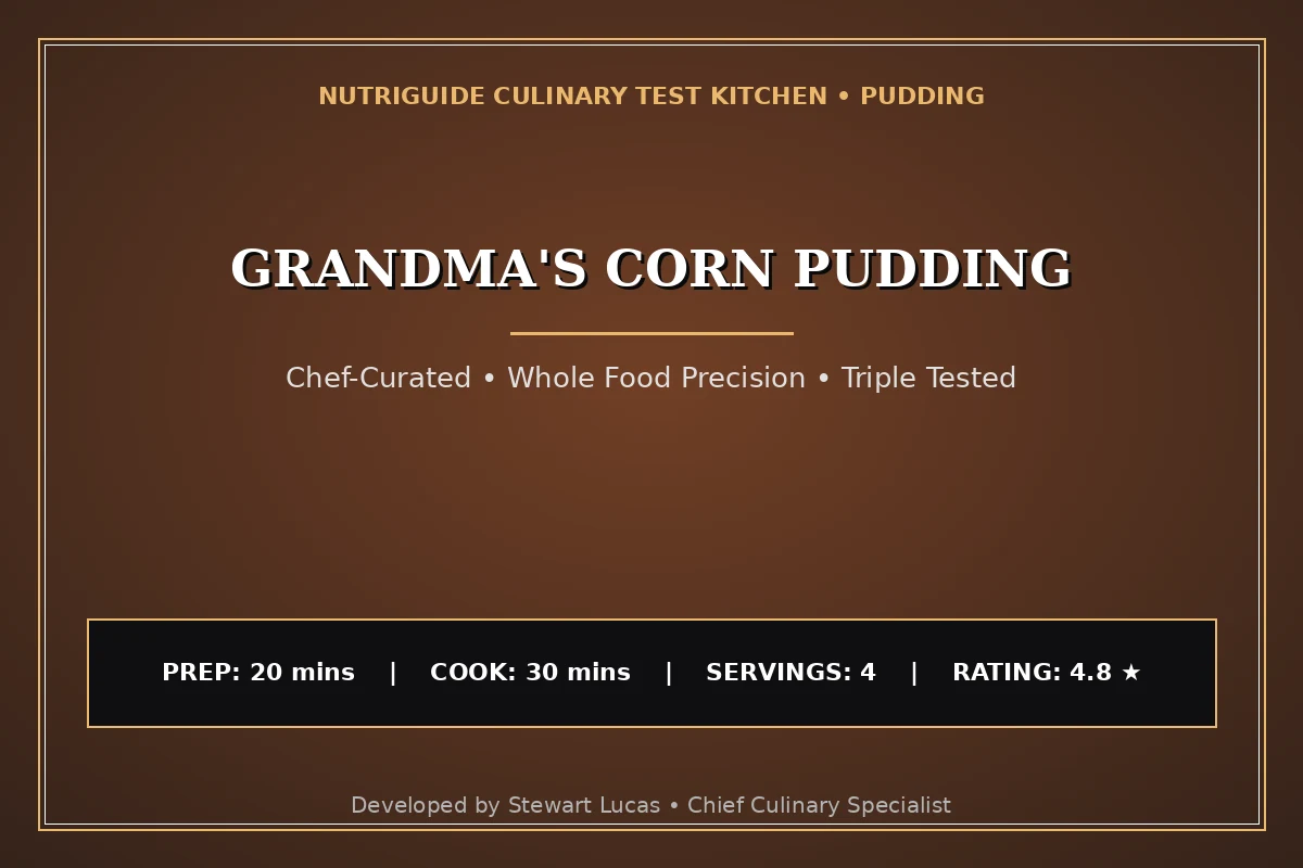 Grandma'S Corn Pudding