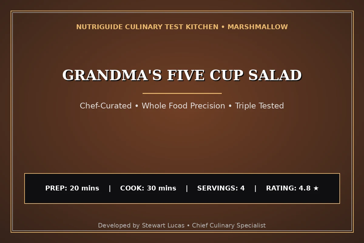 Grandma'S Five Cup Salad