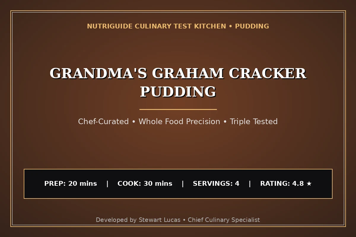 Grandma'S Graham Cracker Pudding