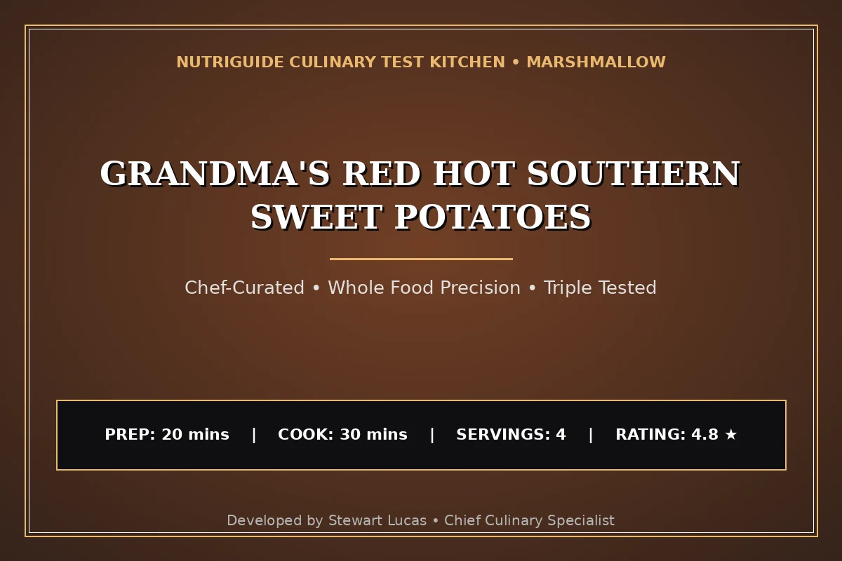 Grandma'S Red Hot Southern Sweet Potatoes