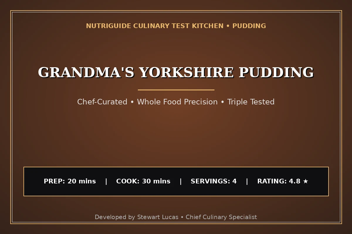 Grandma'S Yorkshire Pudding