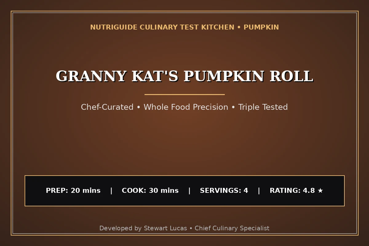 Granny Kat'S Pumpkin Roll