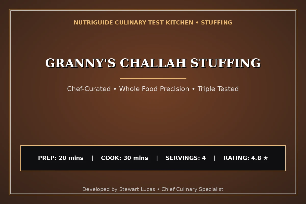 Granny'S Challah Stuffing