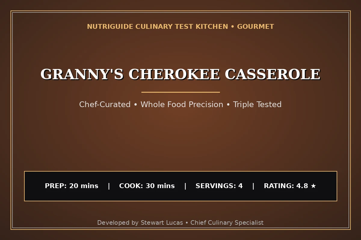Granny'S Cherokee Casserole