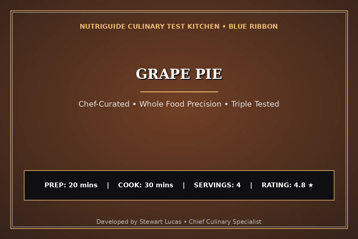 Grape Pie