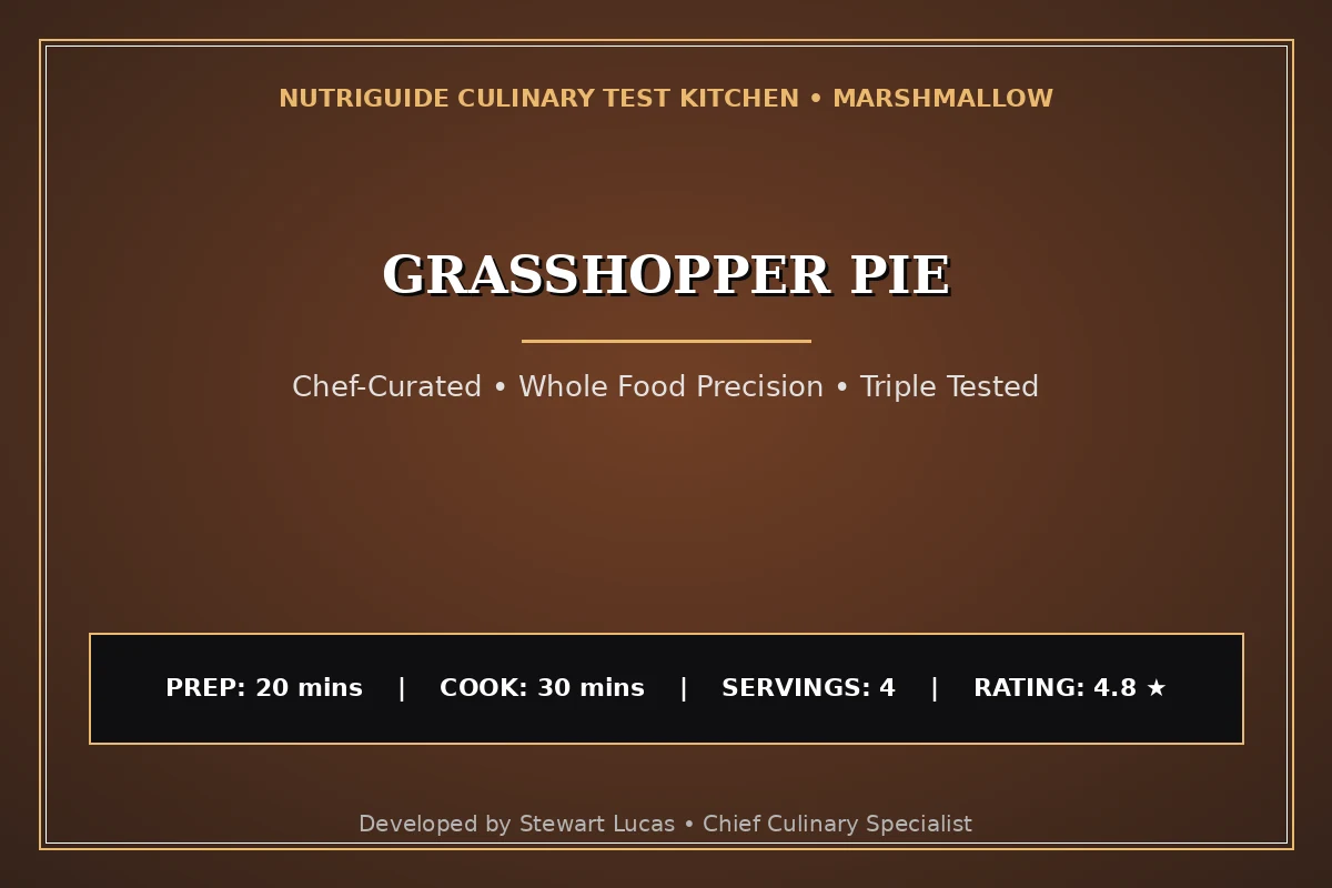 Grasshopper Pie