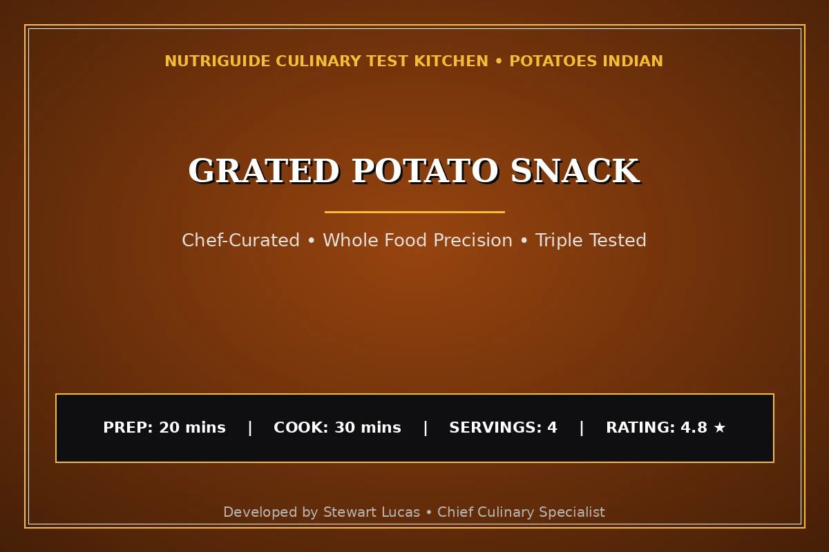 Grated Potato Snack