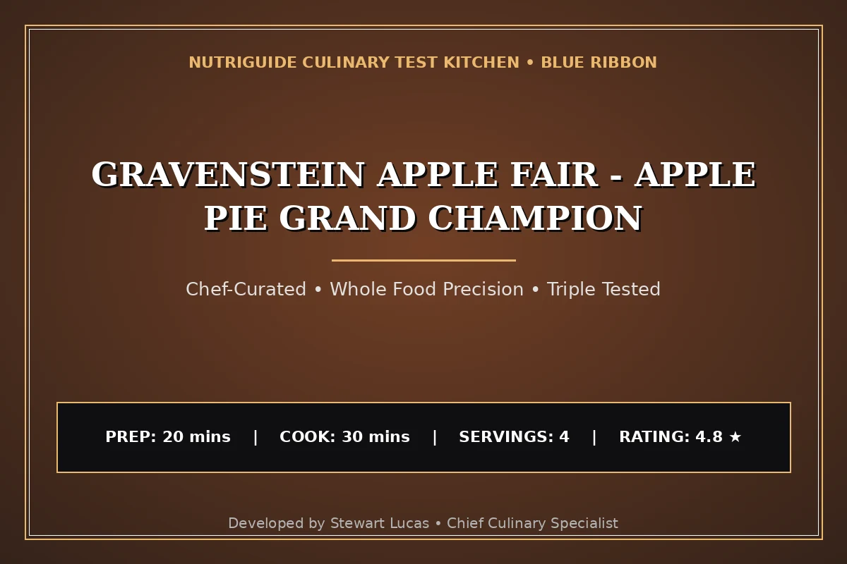 Gravenstein Apple Fair - Apple Pie Grand Champion