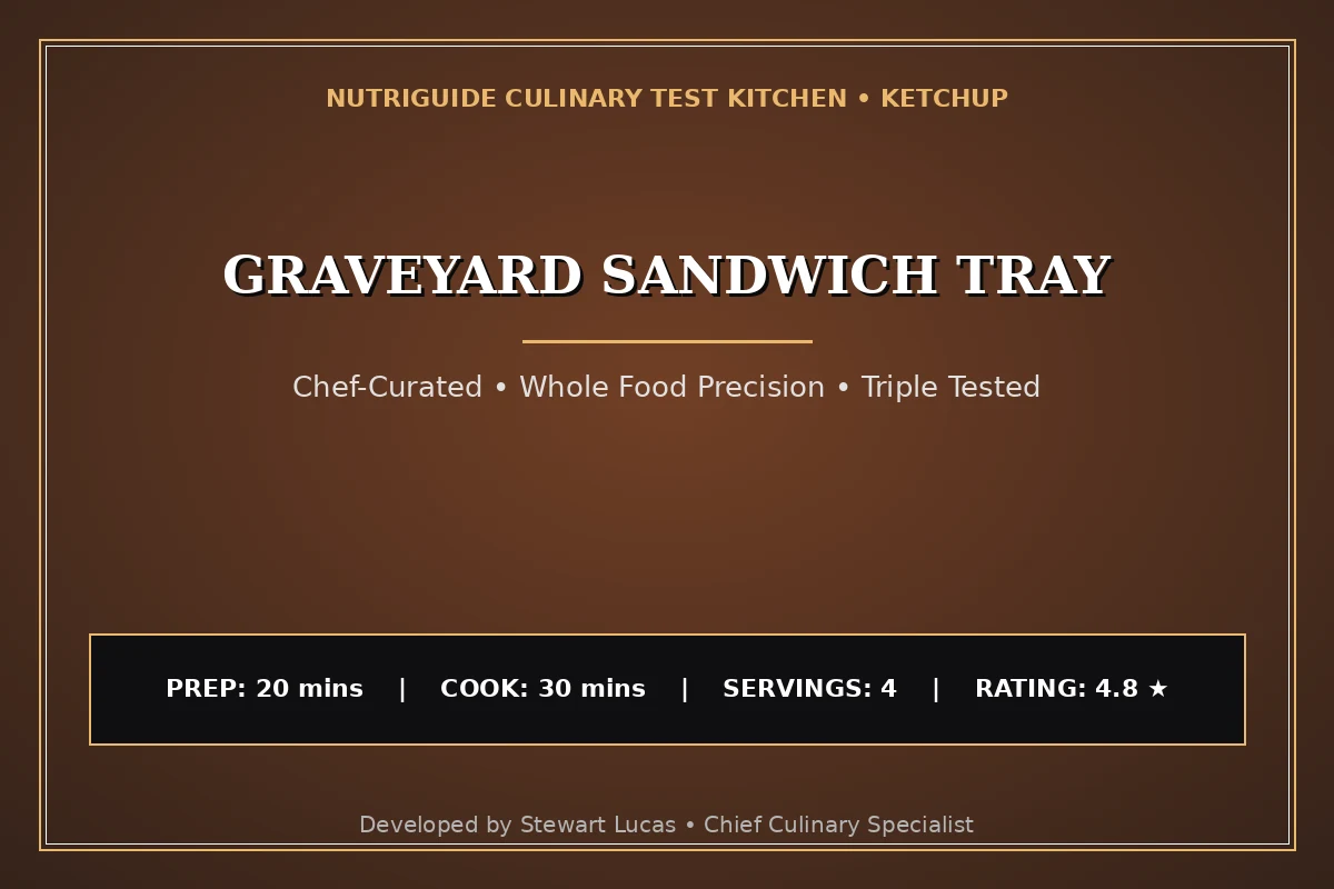 Graveyard Sandwich Tray