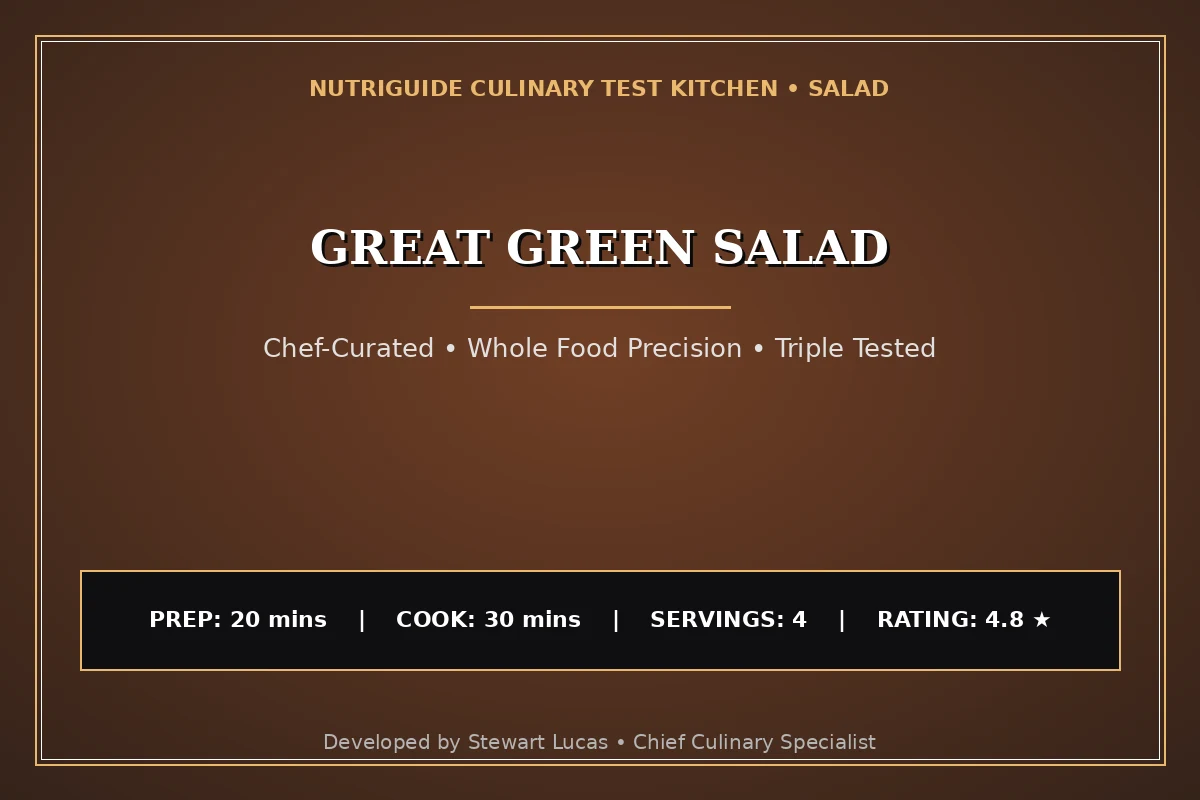 Great Green Salad