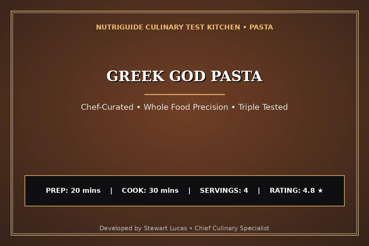 Greek God Pasta