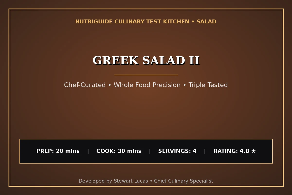 Greek Salad Ii