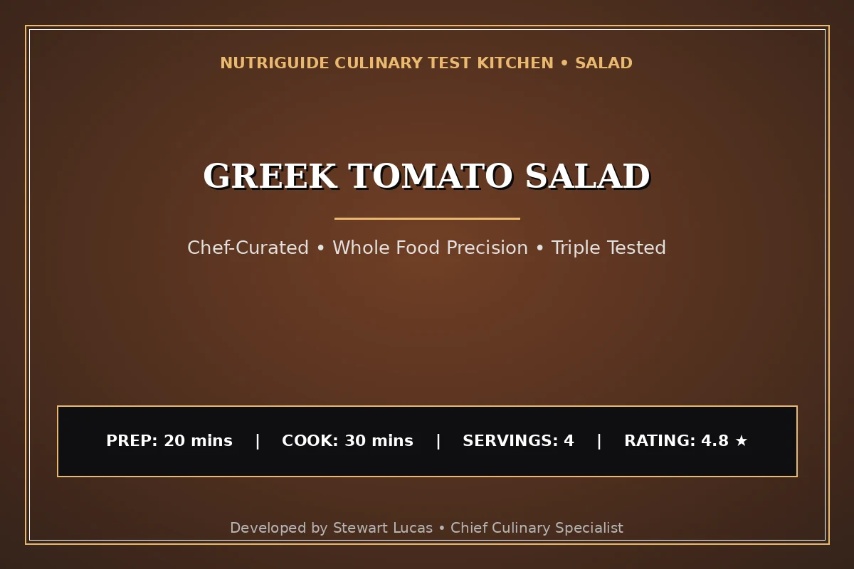 Greek Tomato Salad