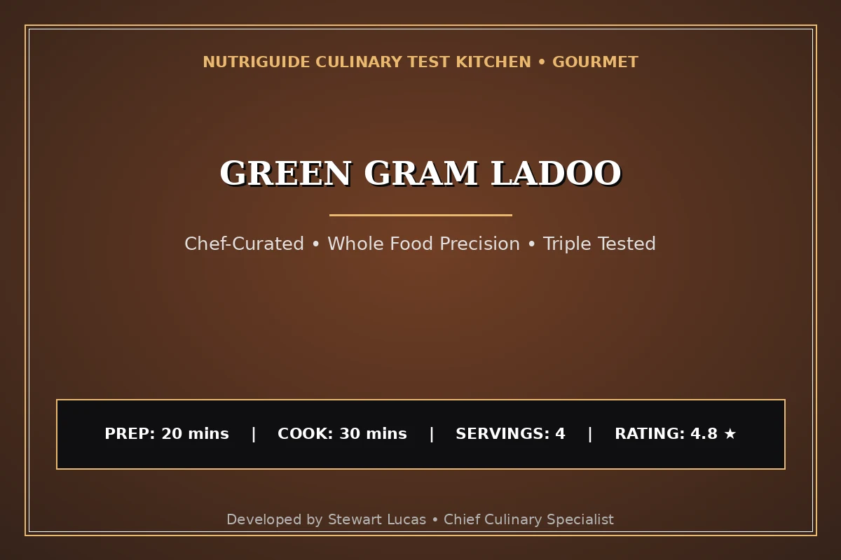 Green Gram Ladoo