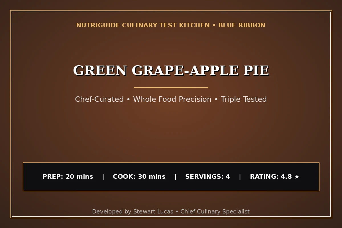 Green Grape-Apple Pie