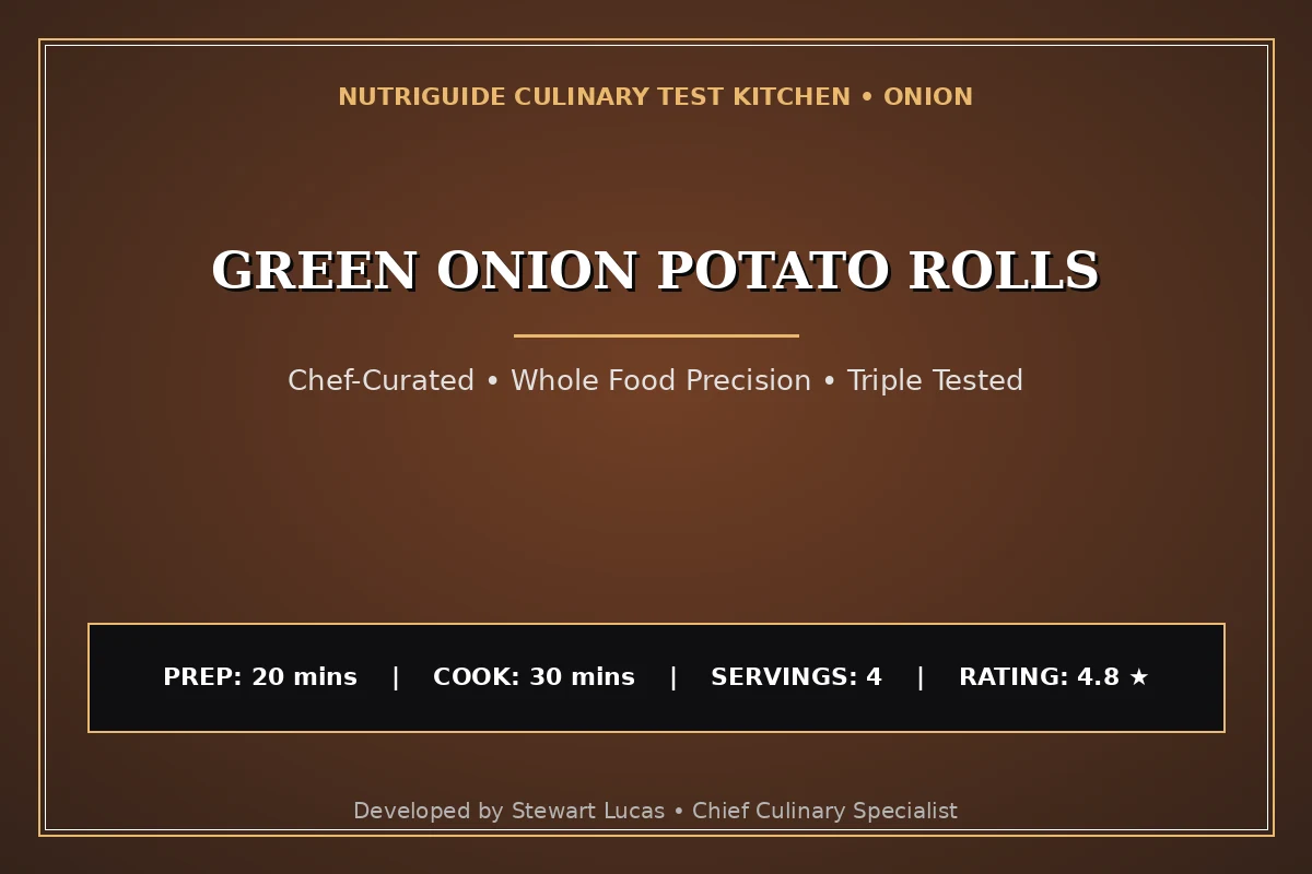 Green Onion Potato Rolls