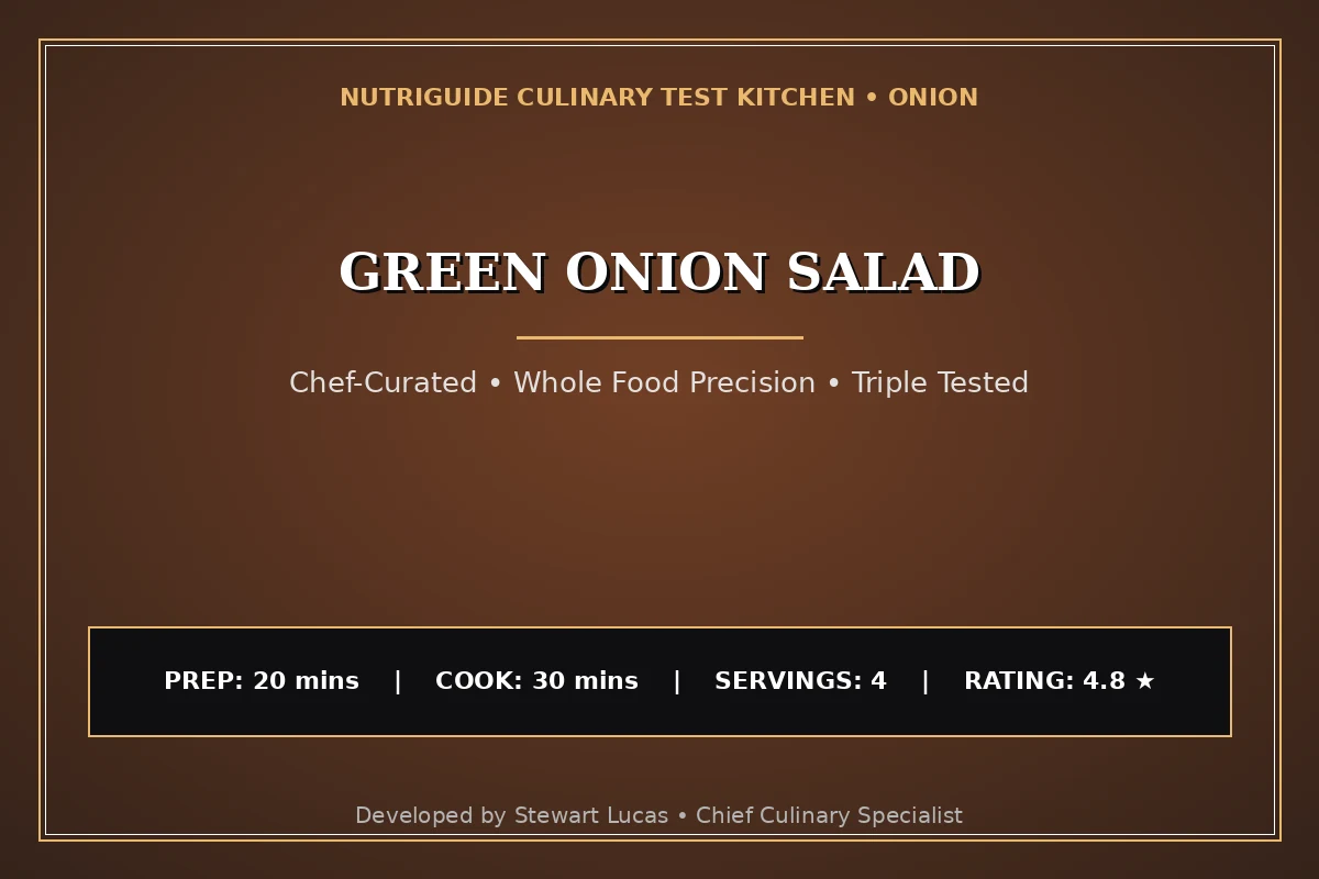 Green Onion Salad