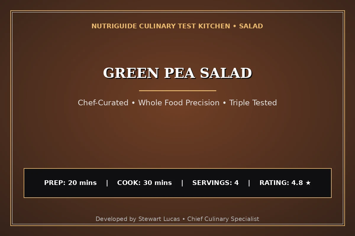Green Pea Salad