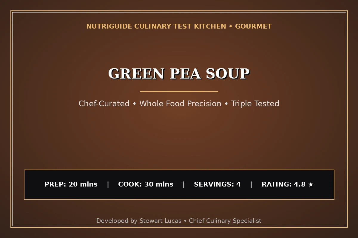 Green Pea Soup