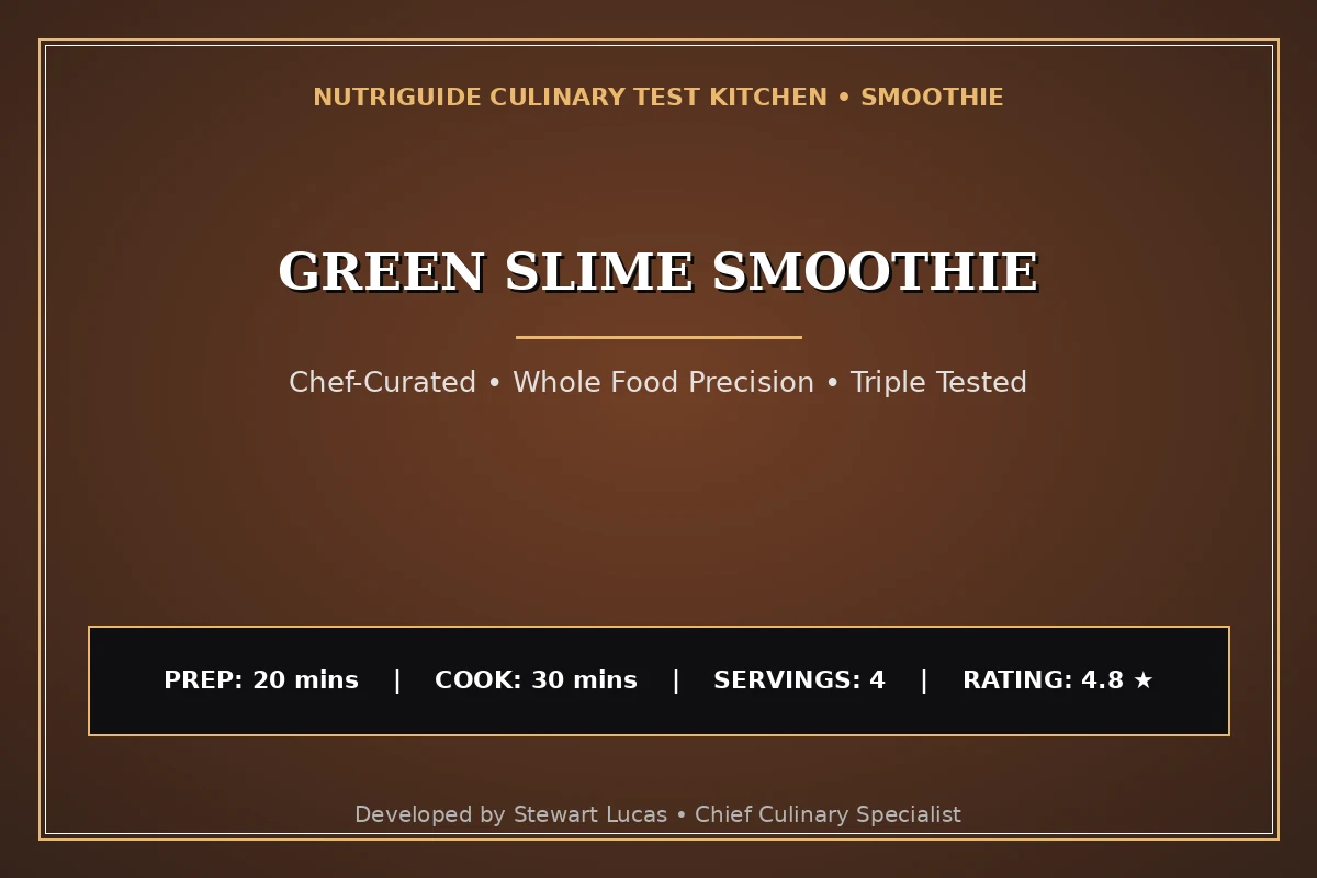 Green Slime Smoothie