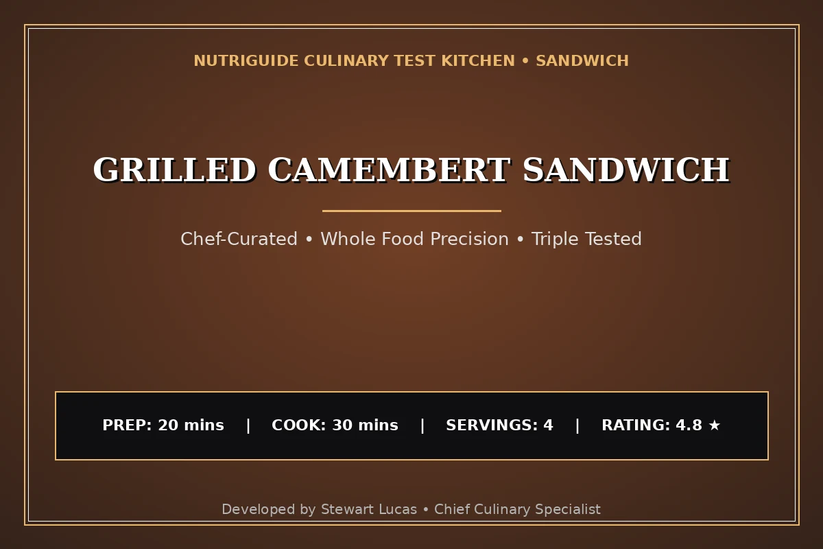 Grilled Camembert Sandwich