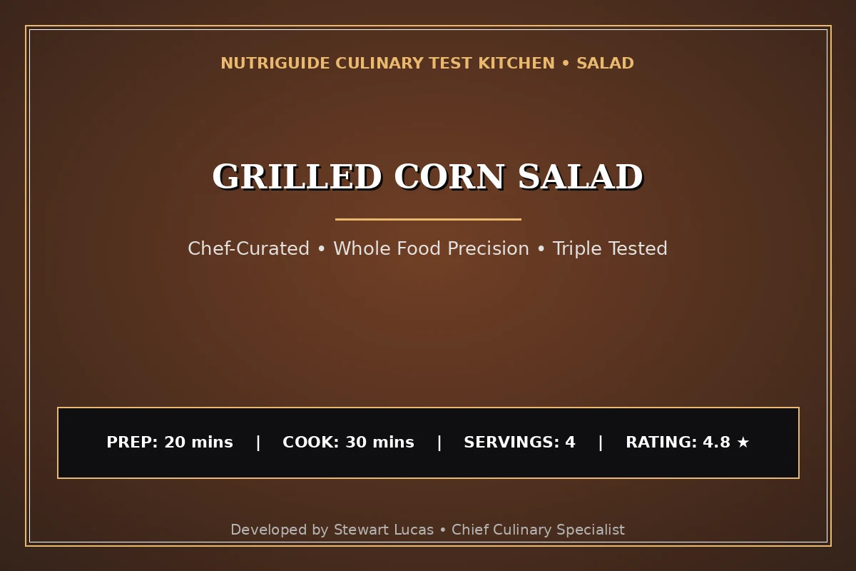 Grilled Corn Salad
