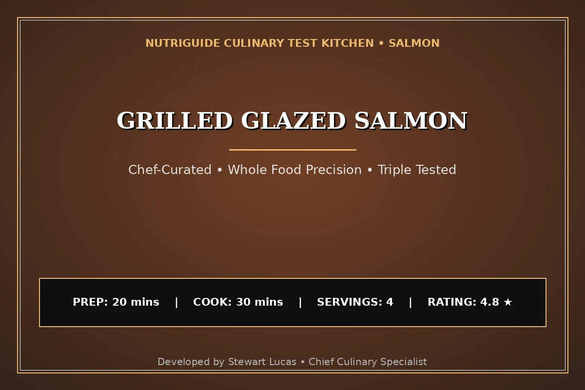 Grilled Glazed Salmon