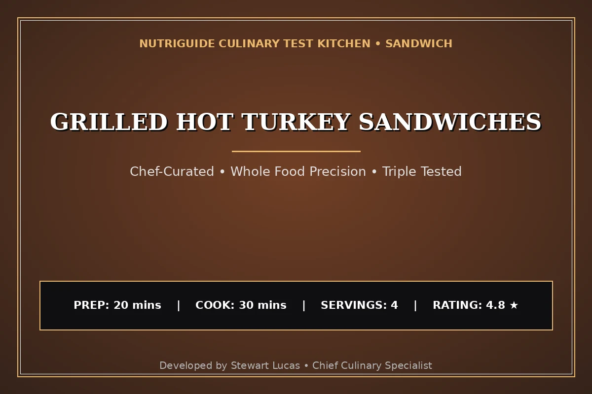 Grilled Hot Turkey Sandwiches