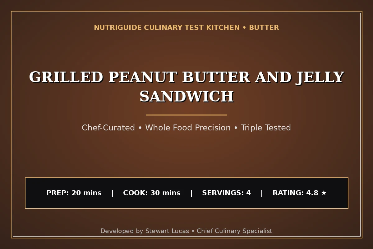 Grilled Peanut Butter And Jelly Sandwich