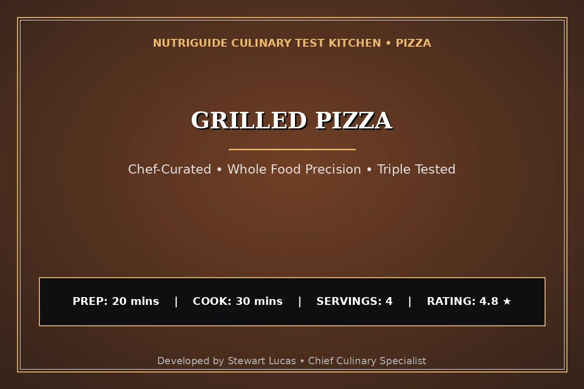 Grilled Pizza