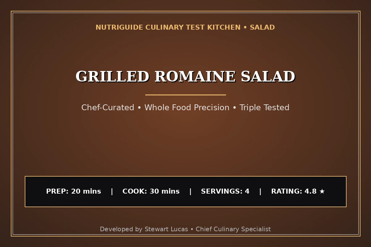 Grilled Romaine Salad
